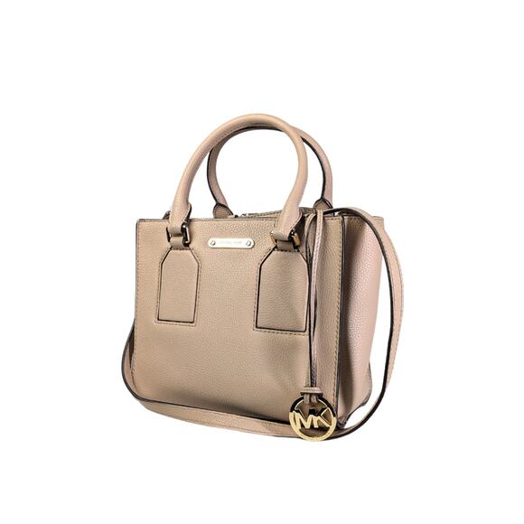 Pre-loved Michael Kors Selby Pebbled Leather Satchel Bag